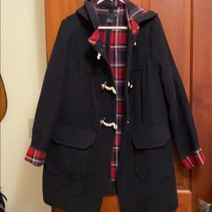 Women’s classic wool toggle coat
